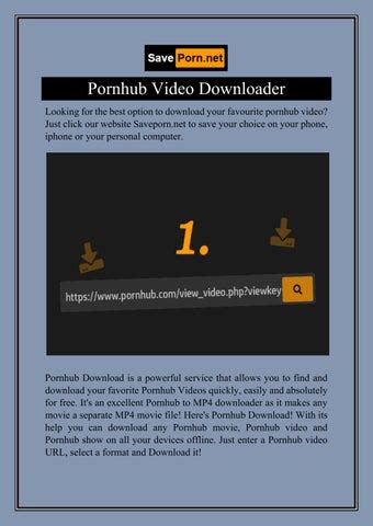 save pornhub|The Ultimate Guide to Effortlessly Download Pornhub Videos with。